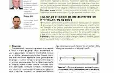 Юшкевич, Т.П. Некоторые аспекты использования пропорции «золотого сечения» в физической культуре и спорте /…