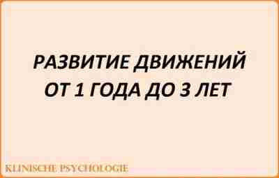 РАЗВИТИЕ ДВИЖЕНИЙ ОТ 1 ГОДА ДО 3 ЛЕТ 1—1,5 года. Совершенствуются функции сенсомоторной зоны…