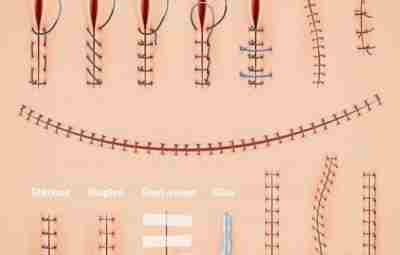 Виды хирургических швов