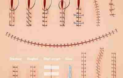 Виды хирургических швов