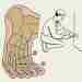 Характерная поза стопы, способствующая развитию туннельного синдрома 4-го подошвенного пальцевого нерва: 1 — плюсневая…