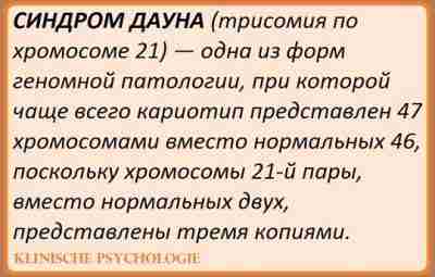 ХРОМОСОМНЫЕ АБЕРРАЦИИ: СИНДРОМ ДАУНА Синдром Дауна (СД) — одно из весьма ограниченного числа на-…