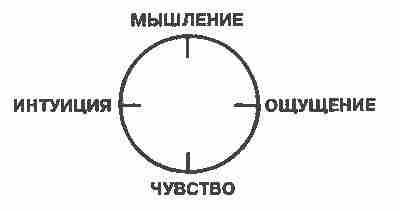 Типология Юнга: Ведущая и подчиненная функции Существование четырех функций — ощущения, мышления, чувства и…