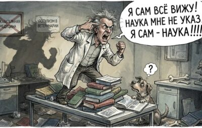 Псевдонаука в ветеринарии. Читайте материал с разоблачением псевдонаучных фантазий деятеля по имени Александр Алипов,…